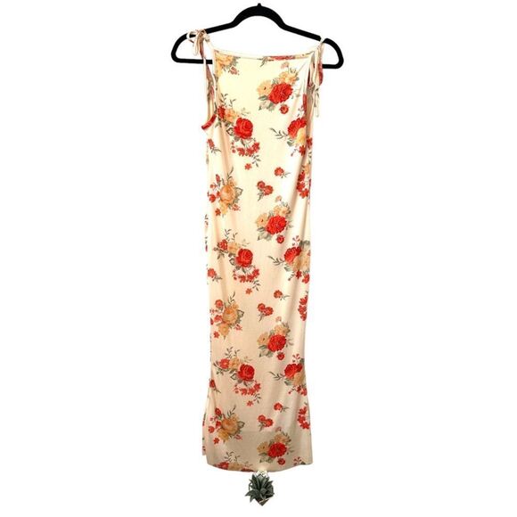 DANIELLE BERNSTEIN WEWOREWHAT Floral Fitted Midi Dress Sz S - Picture 3 of 6